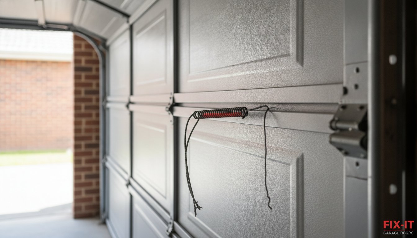 Garage Door Cable Repair Melbourne: Why Your Springs Are Often the Real Culprit