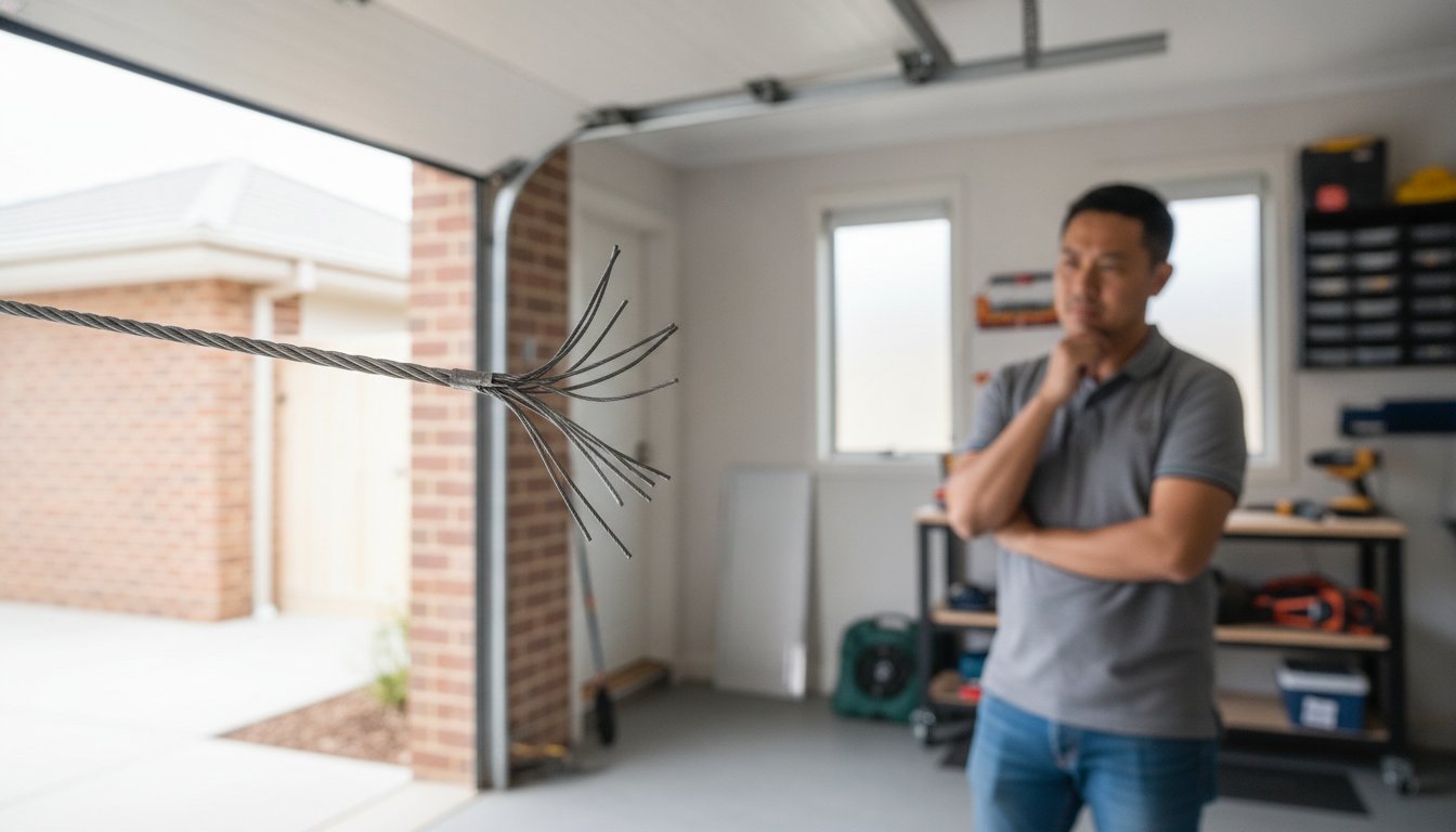 Garage Door Cable Repair Cost Melbourne: 2026 Homeowner Pricing Guide