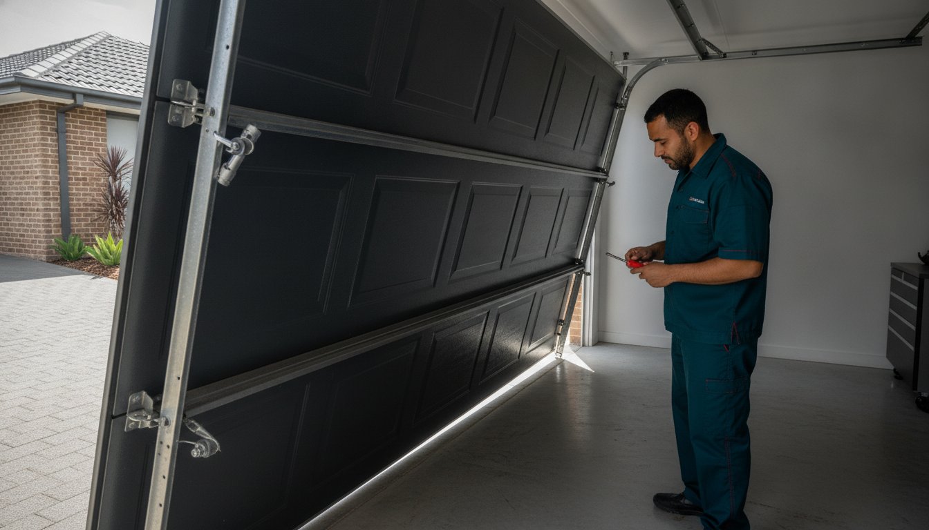 Garage Door Off Track Repair Melbourne West: 2026 Specialist Guide