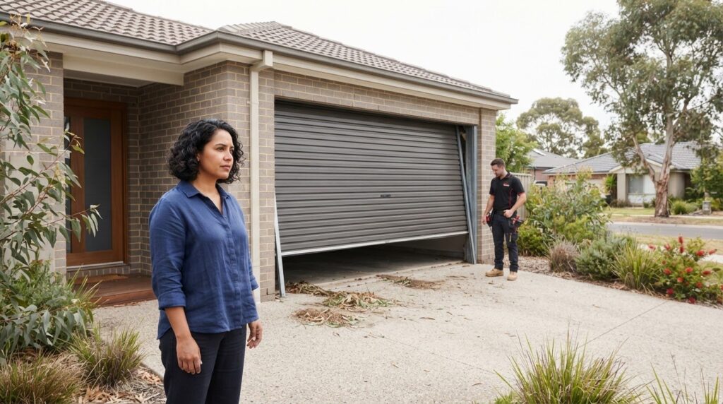 Why Is Your Roller Door Hard to Lift Manually? Causes and Safe Next Steps