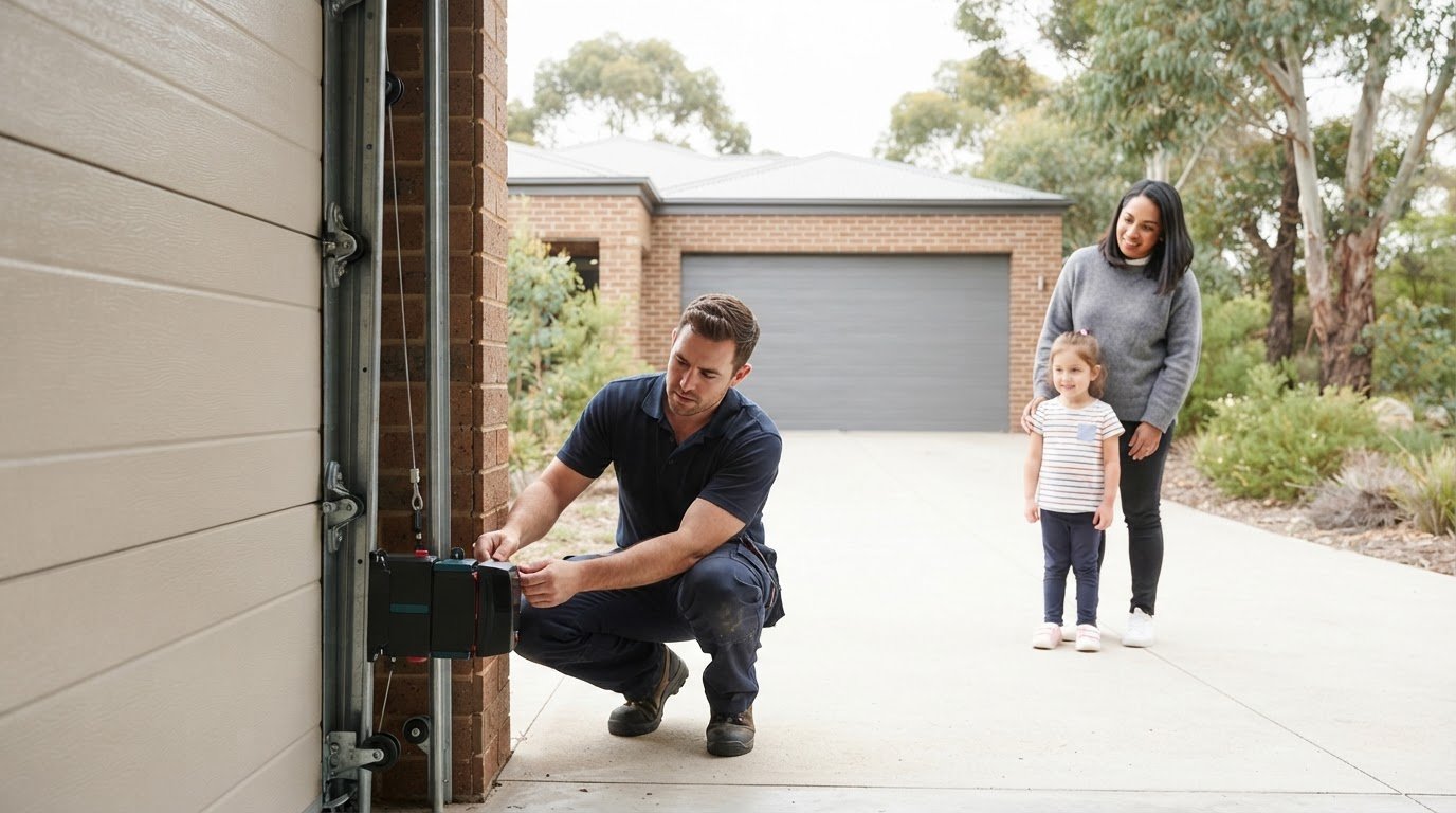 Garage door safety checks for Melbourne families