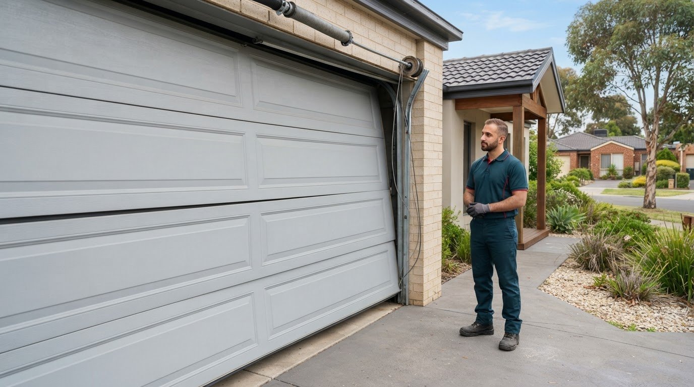 Fix a Sagging Garage Door in Melbourne: Causes, Safety and Repair