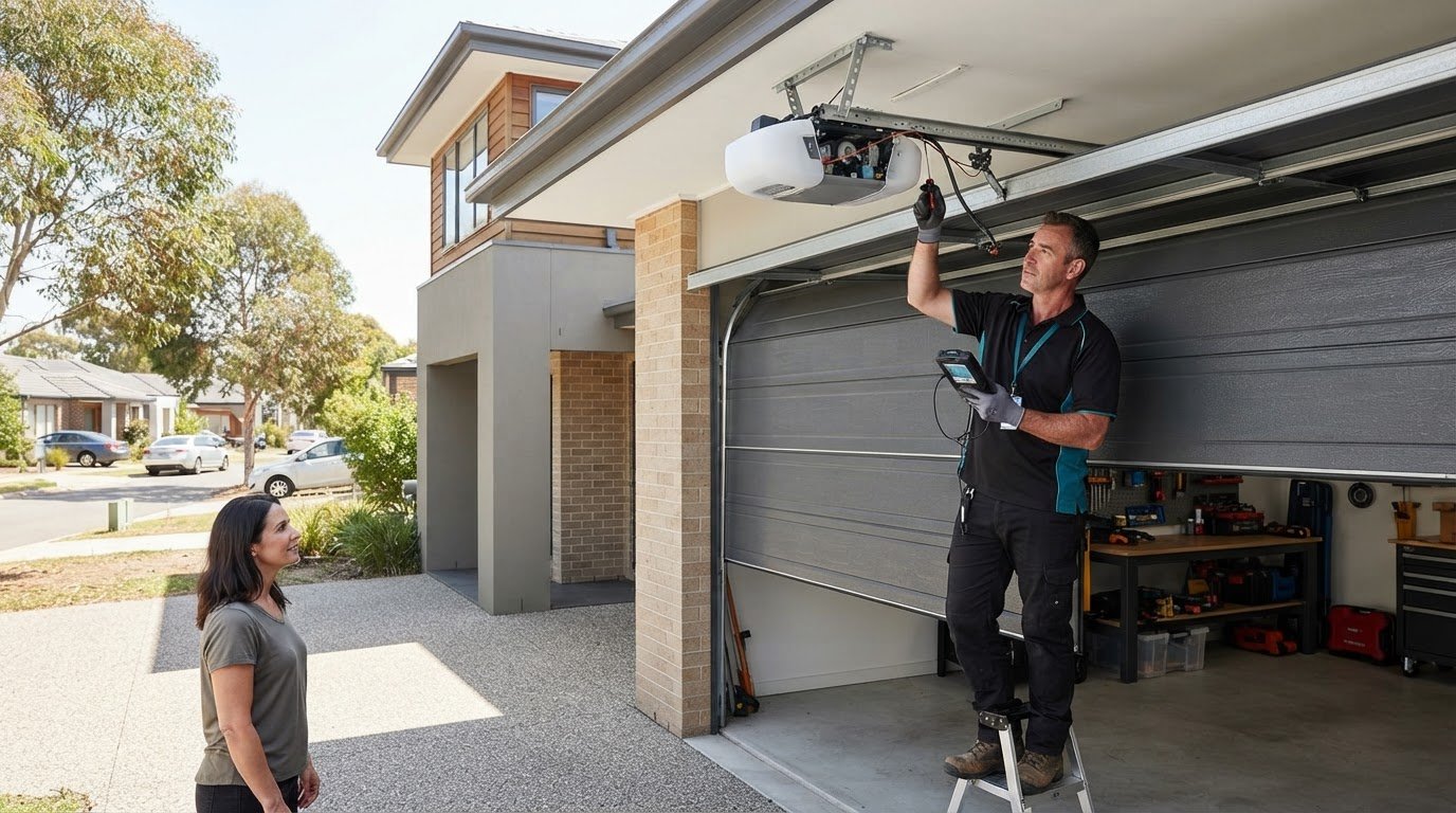 Garage door motor replacement and opener repairs in Sunshine