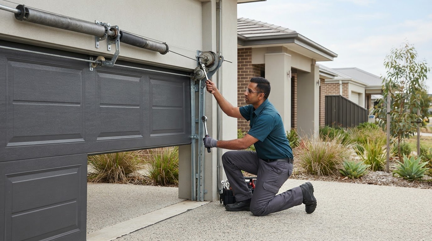 Garage door repair in Wyndham Vale: prices and spring repairs
