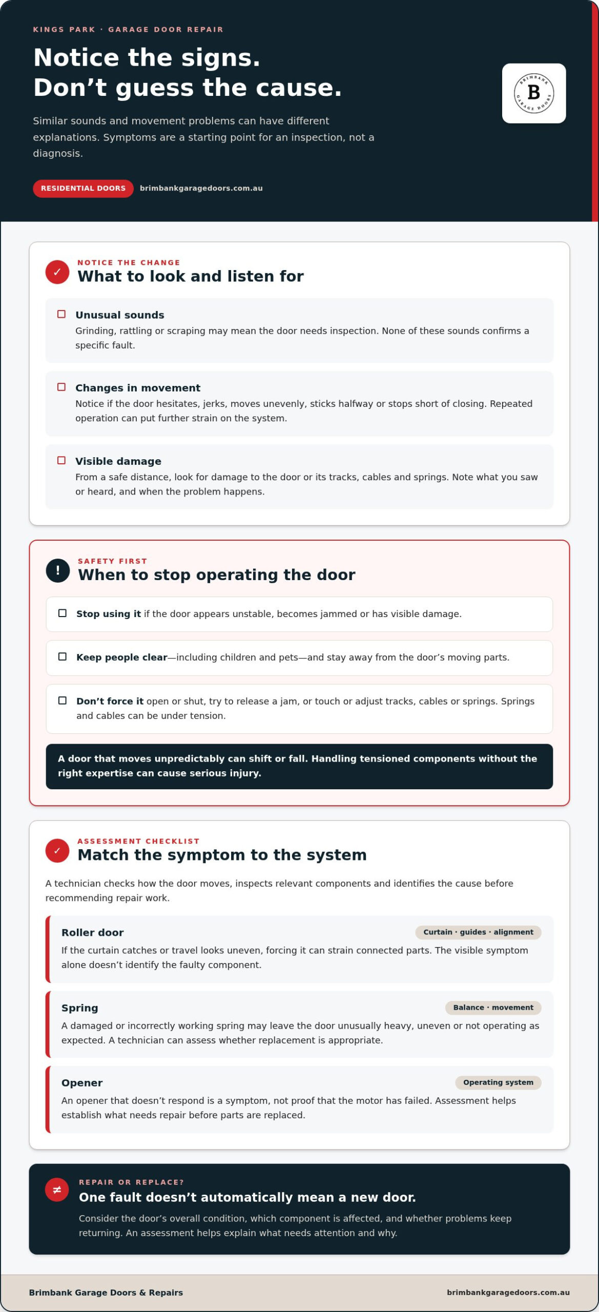 Garage Door Repair Kings Park: A Homeowner’s Guide to Choosing the Right Fix