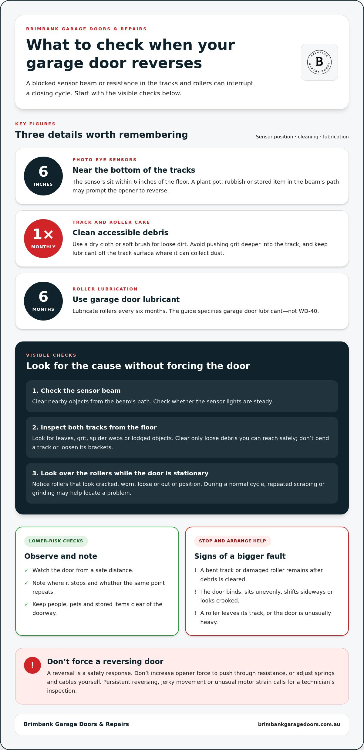 How to Find Why Your Garage Door Stops Before Closing